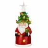 Coupon 💯 12" Lighted Santa Figurine with ❄ Christmas Tree Hat by National Tree Company 🧨