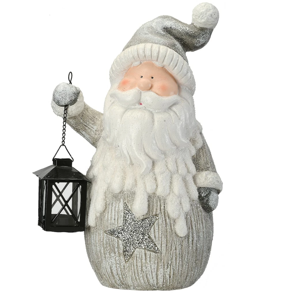 Top 10 ๐ 15" Winter Santa Candleholder Figurine by National Tree Company ๐