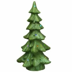 Deals 😀 32" Lighted 🔔 Christmas Tree Figurine by National Tree Company 🛒