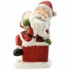 Top 10 ❤️ 14" Santa Climbing Into Chimney Figurine by National Tree Company 😉