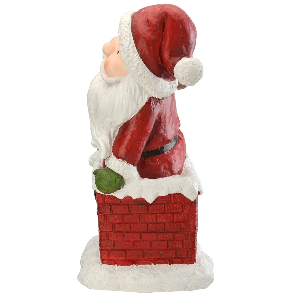 Top 10 ❤️ 14" Santa Climbing Into Chimney Figurine by National Tree Company 😉 - Image 4