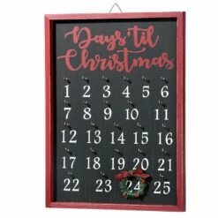 Flash Sale ✨ 16" Days Til 🎁 Christmas Calendar Sign by National Tree Company 🌟
