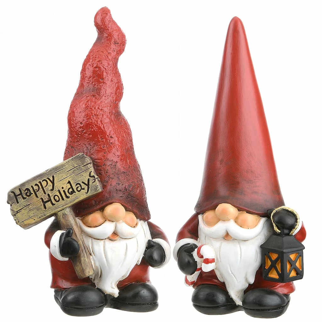 Coupon 🎉 10" Santa Gnome Pair by National Tree Company 🌟
