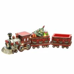 Buy 😍 16" Lighted Holiday Train Decoration by National Tree Company 😉