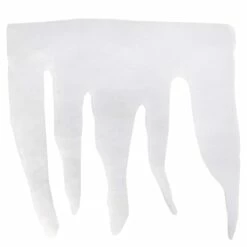 Best Sale 🌟 7ft. White Glittered Artificial 🎅 Christmas Craft Icicle Snow Fringe by Northlight ⌛