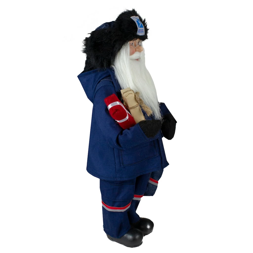Hot Sale π€© 17" United States Postal Service Standing Santa Claus Figurine by Northlight π - Image 3