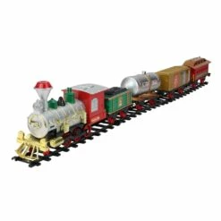 Top 10 🌟 17-Piece Battery Operated Lighted & Animated ❄ Christmas Express Train Set by Northlight 😀