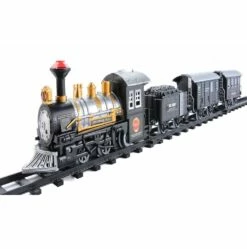 Best Pirce 🔔 Black Lighted Animated Classic Train Set by Northlight 👍