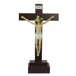 Best deal โค๏ธ 14.5" INRI Jesus on Crucifix Table Top Decoration by Northlight ๐