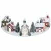 New 🛒 24" Plaid 🎄 Christmas Village Around the Tree by Mr. 🎄 Christmas 💯