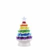 Discount 🤩 7" Nostalgic Ceramic Rainbow Tree by Mr. 🔔 Christmas ⌛