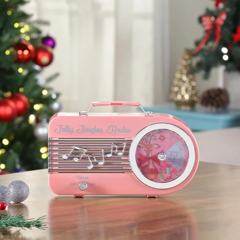 Best reviews of 🥰 10.5" Pink Jolly Jingles Radio by Mr. ❄ Christmas 😉 - Image 2