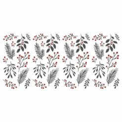 Cheapest 🎁 Holly Berries & Twigs Peel And Stick Wall Decals by RoomMates 🎁