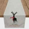 Outlet ⭐ 90" Oh Deer It's 🔔 Christmas Table Runner by Designs Direct 😀
