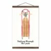 Flash Sale 🥰 Dashing Snow Sled 12x18 Teak Hanging Canvas by Designs Direct ✨