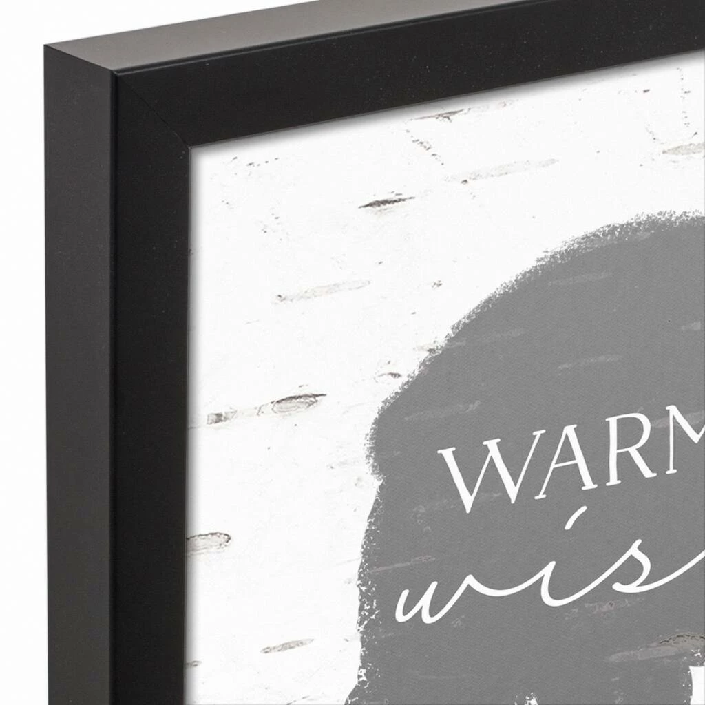 Buy π Warm Winter Wishes 11x14 Black Framed Canvas by Designs Direct π₯° - Image 3