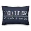 Hot Sale ❤️ Good Tidings of Comfort and Joy 14x20 Throw Pillow by Designs Direct 🎉