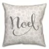 Flash Sale 🎉 Noel Snowflake Pattern 18x18 Throw Pillow by Designs Direct 🥰