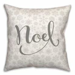 Flash Sale ๐ Noel Snowflake Pattern 18x18 Throw Pillow by Designs Direct ๐ฅฐ