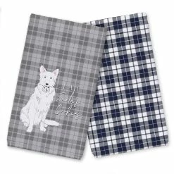 Cheap ๐ I Ate Santa's Cookies Tea Towels - Set of 2 by Designs Direct ๐