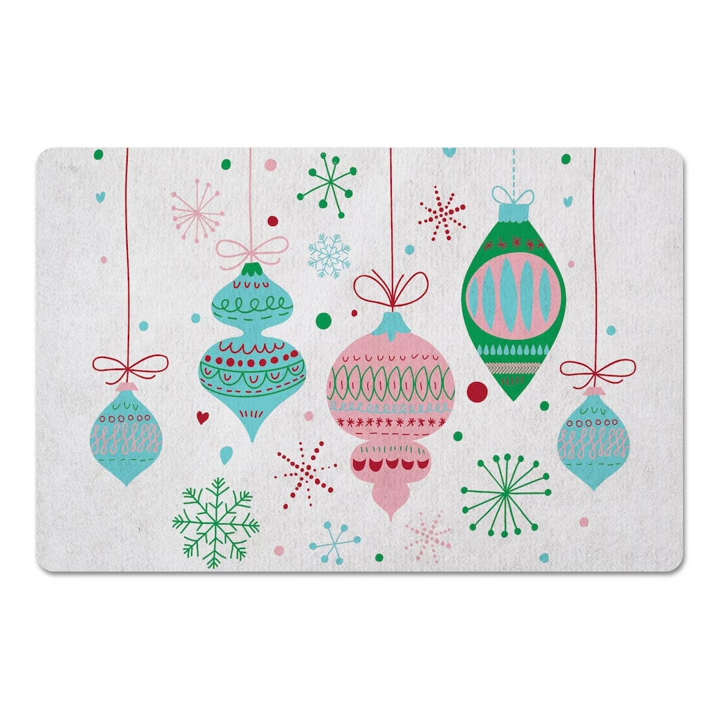 Best deal β Retro Funky Ornaments 27x18 Floor Mat by Designs Direct π