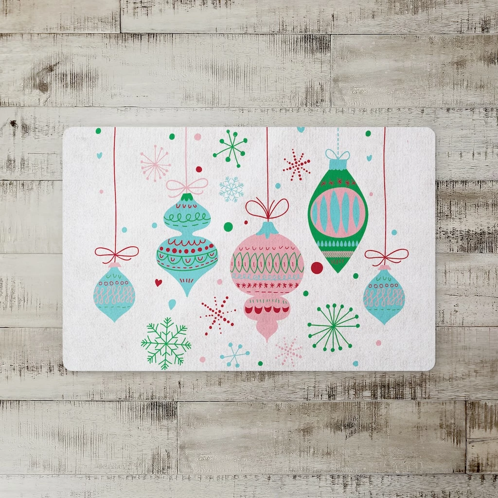 Best deal β Retro Funky Ornaments 27x18 Floor Mat by Designs Direct π - Image 2