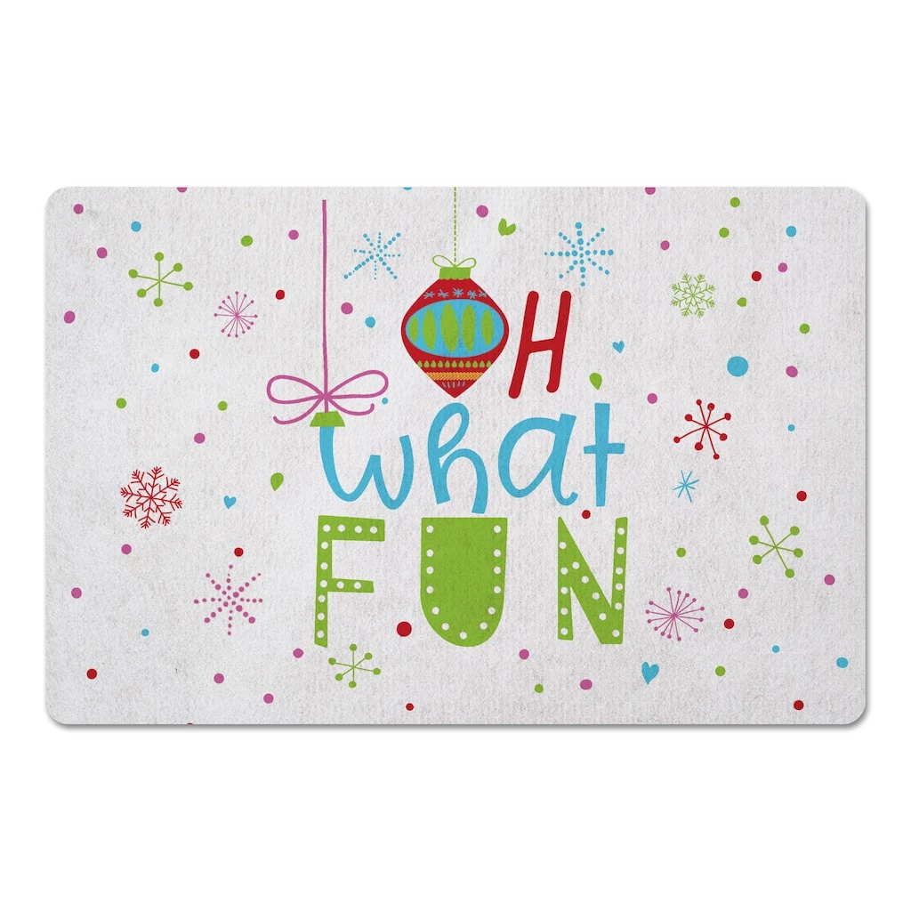Best reviews of π Oh What Fun 27x18 Floor Mat by Designs Direct π₯