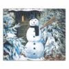 Budget ⌛ Winter Snowman 24x20 Canvas Wall Art by Designs Direct 😉