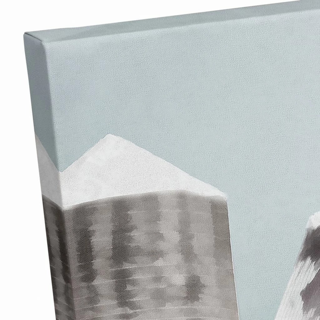 Brand new β€οΈ Painted, Snowy Red Barn 30x20 Canvas Wall Art by Designs Direct β - Image 3