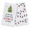Best deal 👏 Getting Lit Xmas Tree Tea Towels - Set of 2 by Designs Direct 😍