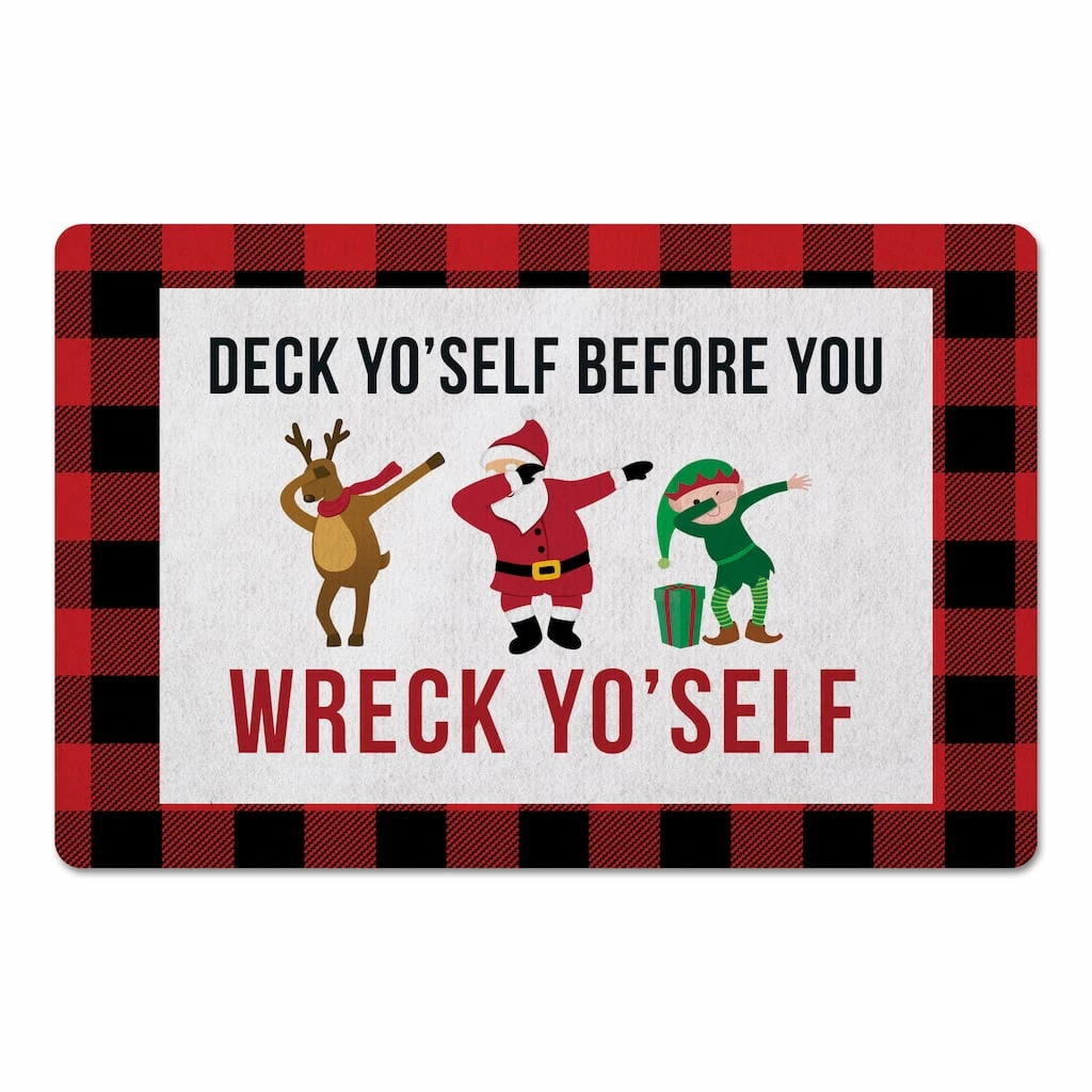 New ❤️ Deck Yo Self 27x18 Floor Mat by Designs Direct ✔️