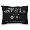 Discount 👍 When Does Hibernation Start 14x20 Throw Pillow by Designs Direct ✨