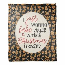 Best Sale 🧨 Christmas Movies Coral Fleece Blanket by Designs Direct 🌟