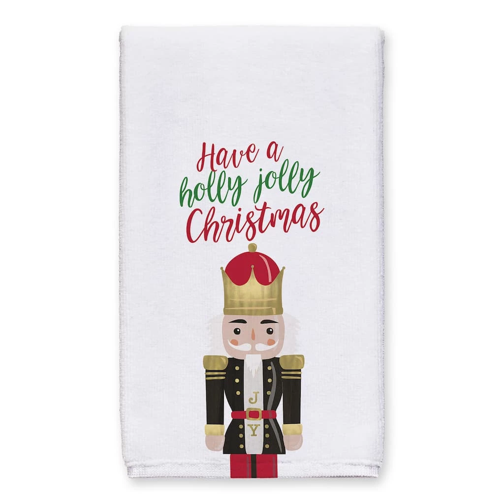 Best Pirce ⭐ Holly Jolly Nutcracker Tea Towels - Set of 2 by Designs Direct ✨ - Image 2