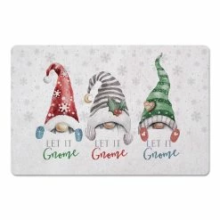 Budget ⌛ Let It Gnome 27x18 Floor Mat by Designs Direct 😍