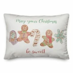 Cheap 🎁 Sweet 🎅 Christmas Cookies Throw Pillow by Designs Direct 😀