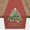 Brand new 🛒 72" Oh 🎁 Christmas Tree On Red Table Runner by Designs Direct 🧨
