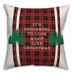 Deals ๐ฏ Beginning to Look Like Xmas 18x18 Throw Pillow by Designs Direct ๐คฉ