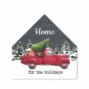Best deal 😀 Home Holidays Truck 17x17 House Shaped Canvas by Designs Direct 👍