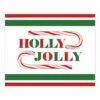 Outlet 🛒 Holly Jolly 🍬 Candy Cane 10x8 Tabletop Canvas by Designs Direct ❤️