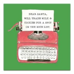 Brand new ๐ Christmas Typewriter Canvas Wall Art by Designs Direct ๐งจ