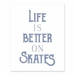 Cheapest ✔️ Life On Skates 8x10 Tabletop Canvas by Designs Direct 🌟