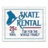 Promo 🛒 Skate Rental Blue 20x16 Canvas Wall Art by Designs Direct 🔥