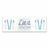 Wholesale ⌛ Let It Snow Skis 36x12 Canvas Wall Art by Designs Direct 😀