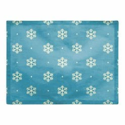 Best reviews of ✔️ Simple Snowflake 18x14 Poly Twill Placemat by Designs Direct 😀