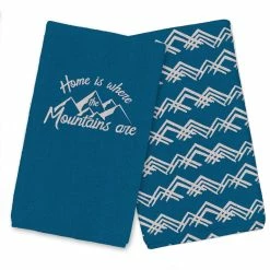 Cheap โจ Home Mountains Tea Towels - Set of 2 by Designs Direct ๐