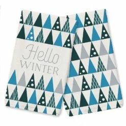 Best reviews of 🔔 Hello Winter Tea Towels - Set of 2 by Designs Direct 🧨