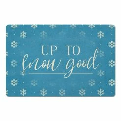 Cheapest 💯 Up To Snow Good 27x18 Floor Mat by Designs Direct ⌛