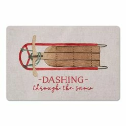 Cheapest 🔥 Dashing Sled 27x18 Floor Mat by Designs Direct 🎉