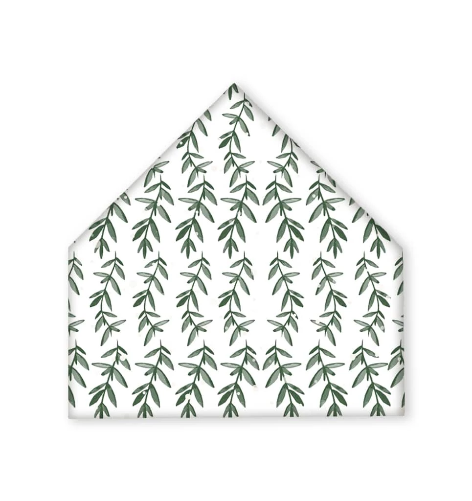 Coupon π Vine Greenery Winter 12x12 House Shaped Canvas by Designs Direct π